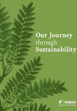 Our Journey through - Indena