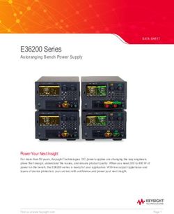 E36200 Series Autoranging Bench Power Supply - Keysight