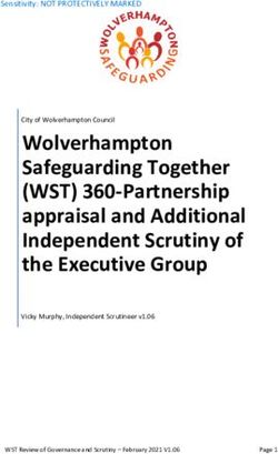 Wolverhampton Safeguarding Together (WST) 360-Partnership appraisal and Additional Independent Scrutiny of the Executive Group