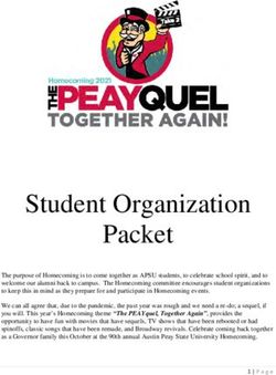Student Organization Packet - Austin Peay State University