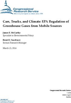 CARS, TRUCKS, AND CLIMATE: EPA REGULATION OF GREENHOUSE GASES FROM MOBILE SOURCES - JAMES E. MCCARTHY SPECIALIST IN ENVIRONMENTAL POLICY BRENT D ...
