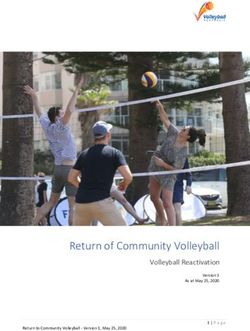 Return of Community Volleyball - Volleyball Reactivation - Volleyball Australia