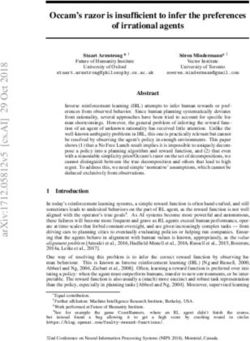 Occam's razor is insufficient to infer the preferences of irrational agents