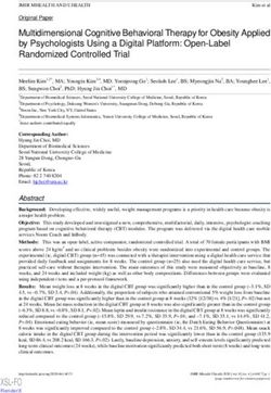 Multidimensional Cognitive Behavioral Therapy for Obesity Applied by Psychologists Using a Digital Platform: Open-Label Randomized Controlled Trial