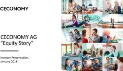 CECONOMY AG "Equity Story" - Investor Presentation, January 2018
