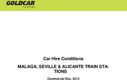 MALAGA, SEVILLE & ALICANTE TRAIN STA-TIONS - Car Hire Conditions Commercial Doc. 2013