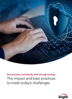 The impact and best practices to meet today's challenges - Data breaches and identity theft through hacking: Singtel