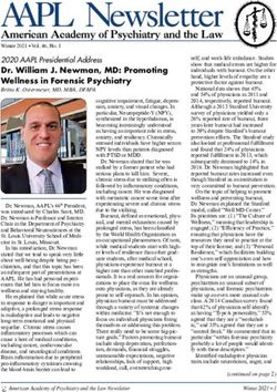 Dr. William J. Newman, MD: Promoting Wellness in Forensic Psychiatry - American Academy of Psychiatry and the Law