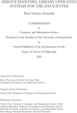 SERVICE BOOSTERS: LIBRARY OPERATING SYSTEMS FOR THE DATACENTER