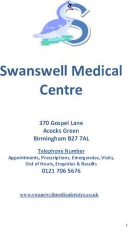 Swanswell Medical Centre - 370 Gospel Lane Acocks Green Birmingham B27 7AL 0121 706 5676