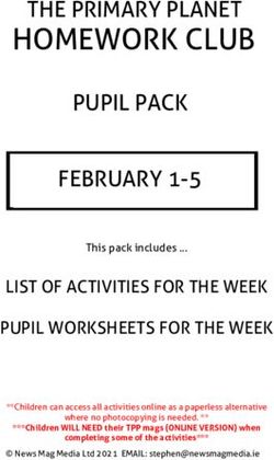 HOMEWORK CLUB THE PRIMARY PLANET - News Mag Media