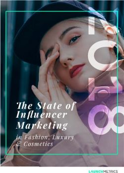 The State of Influencer Marketing - in Fashion, Luxury & Cosmetics - Amazon S3