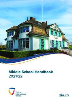 Middle School Handbook 2021/22