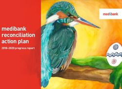 Medibank reconciliation action plan - 2018-2020 progress report