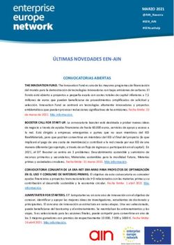 &Uacute;LTIMAS NOVEDADES EEN-AIN