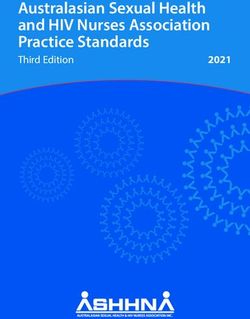 Australasian Sexual Health and HIV Nurses Association Practice Standards - Third Edition