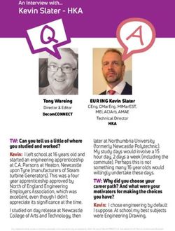 Kevin Slater - HKA An Interview with