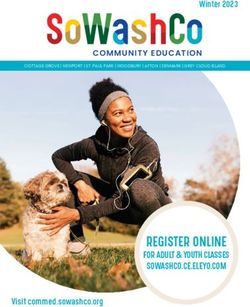 REGISTER ONLINE FOR ADULT & YOUTH CLASSES SOWASHCO.CE.ELEYO.COM - COMMUNITY EDUCATION
