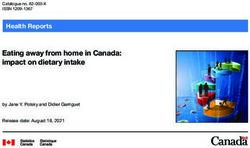 Eating away from home in Canada: impact on dietary intake - Health Reports