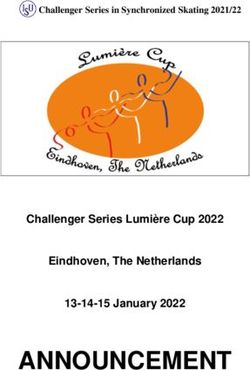 ANNOUNCEMENT - Challenger Series Lumi&egrave;re Cup 2022 Eindhoven, The Netherlands January 2022