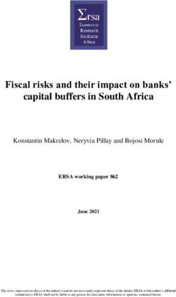 Fiscal risks and their impact on banks' capital buffers in South Africa