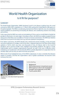 World Health Organization - Europa EU