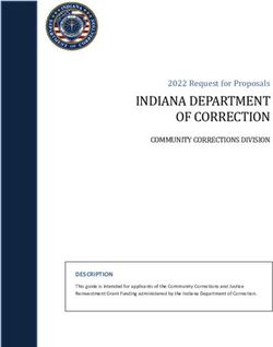 OF CORRECTION COMMUNITY CORRECTIONS DIVISION - IN.gov
