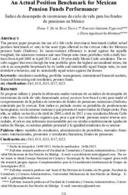 An Actual Position Benchmark for Mexican Pension Funds Performance