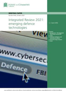 Integrated Review 2021: emerging defence technologies - UK ...
