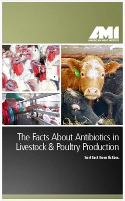 The Facts About Antibiotics in Livestock & Poultry Production - Sort fact from fiction.