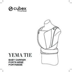 YEMA TIE BABY CARRIER PORTE-BÉBÉ PORTABEBÉ - Cybex