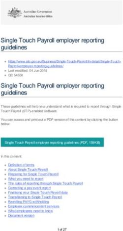 Single Touch Payroll employer reporting guidelines - AWS