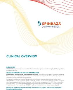 CLINICAL OVERVIEW - SPINRAZA-hcp.com