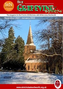 December 2021 / January 2022 - St Nicholas Kenilworth
