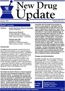 New Drug Update Volume XII, Issue