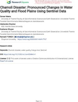 Chamoli Disaster: Pronounced Changes in Water Quality and Flood Plains Using Sentinel Data