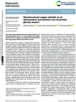 Materials Advances COMMUNICATION