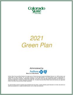 Green Plan 2021 - Human Resources | Colorado State ...