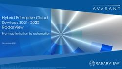 HYBRID ENTERPRISE CLOUD SERVICES 2021-2022 RADARVIEW
