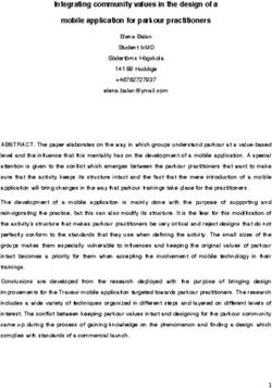 Integrating community values in the design of a mobile application for parkour practitioners