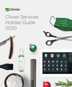 Clover Services Holiday Guide 2020 - Clover Blog