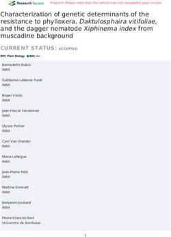 Characterization of genetic determinants of the resistance to phylloxera, Daktulosphaira vitifoliae, and the dagger nematode Xiphinema index from ...