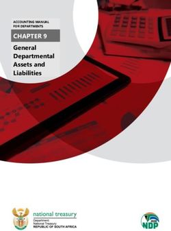 General Departmental Assets and Liabilities