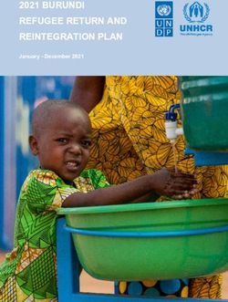 2021 BURUNDI REFUGEE RETURN AND REINTEGRATION PLAN - ReliefWeb