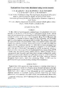 Typhoid fever from water desalinized using reverse osmosis