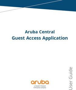 Guest Access Application - Aruba Central - Aruba Networks