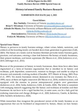 History-informed Family Business Research