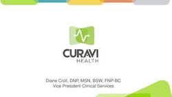 Diane Croll, DNP, MSN, BSW, FNP-BC Vice President Clinical Services