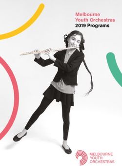Melbourne Youth Orchestras 2019 Programs