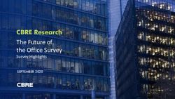 The Future of the Office Survey - CBRE Research SEPTEMBER 2020